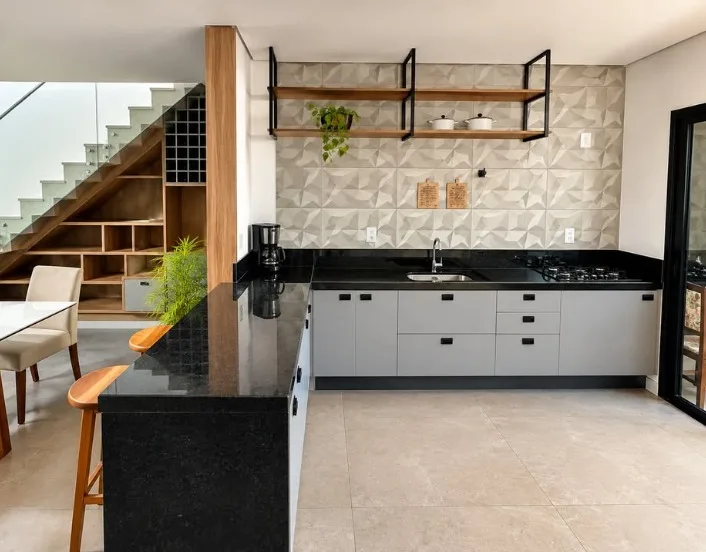 Bancada da cozinha