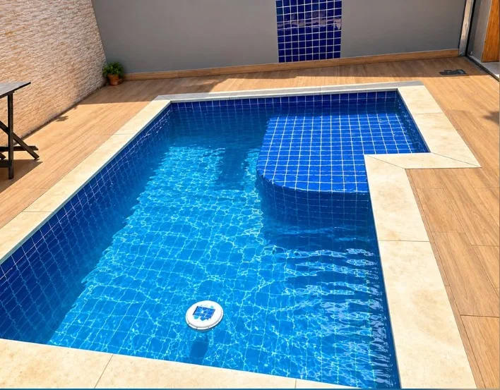 Piscina com área gourmet